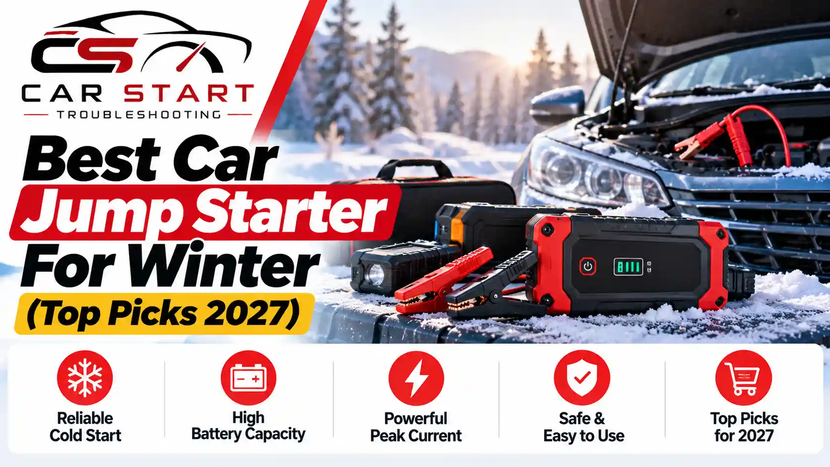 Best Car Jump Starter For Winter (Top Picks 2027)