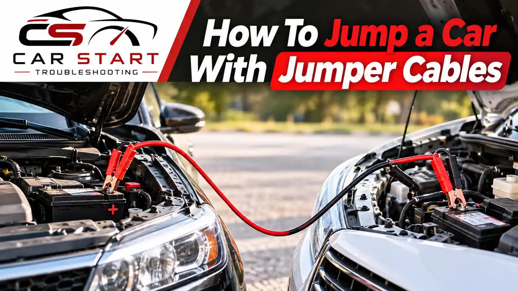How To Jump a Car With Jumper Cables